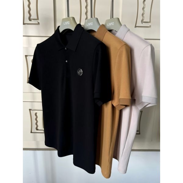 Men's for Polo T-Shirts High Quality Cotton Custom Embroidered  Logo or Machine Printing logo Casual Brand City Polos