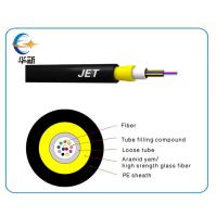Indoor Outdoor Single Mode External Fibre Cable 2/4/6/8/10/12/24 Core Jet Fiber Optical Cable