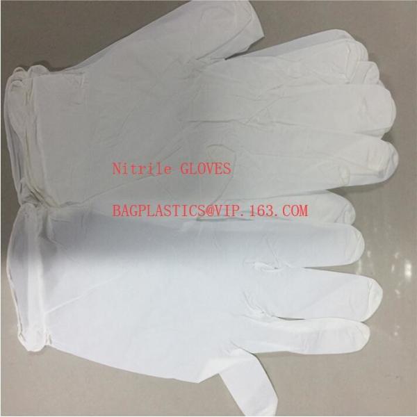 Latex Gloves Powder Free / Disposable Food Prep Cooking Gloves / Kitchen Food Service Cleaning Gloves, bagease, bagplast