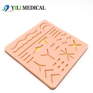 Medical Grade Silicone Wound Suture Practice Pad With Realistic Texture