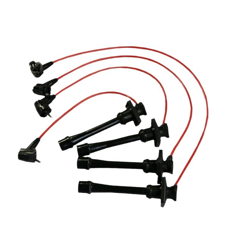 Automotive accessories are suitable for the ignition wires of Toyota 8A vehicles, model 90919-22327, including high-voltage distributor wires and spark plugs.