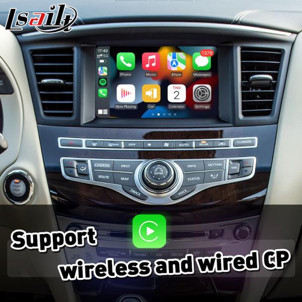 Lsailt Android Auto CP AA OEM Интеграционный интерфейс Carplay для Infiniti JX35 2011-2013