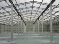 Prefab Steel Chicken Farm Building with Gable Roof