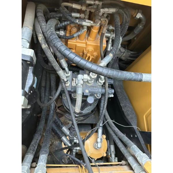 Excavateur à roues SANY 155W avec cylindre hydraulique original et moteur ISUZU