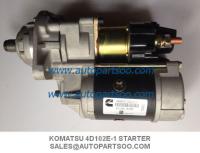 Excavatrices de niveleuses de KOMATSU de MOTEUR de DÉMARREUR de KOMATSU 4D102E-1 600-863-4410 0-24000-3060