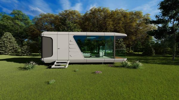 Prefabricated Space Capsule House Modern Design For Living