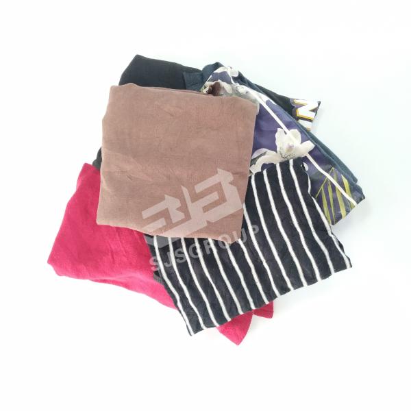 Dark color rags 100% cotton Used Cloth Scraps marine use recycled cotton rags workshop cleaning rags cotton