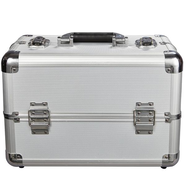 Portable Aluminium Beauty Case , Makeup Storage Boxes OEM ODM Available