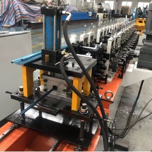 Servo hidráulico 5.5KW después de cortar la barandilla de cristal de acero inoxidable que forma la máquina