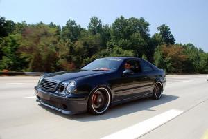 BBK Para Mercedes Benz CLK55 AMG Kit de travagem grande FORNT E Roda traseira de