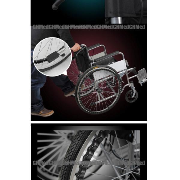 Ultralight Lightweight Aluminium Folding Wheelchairs For Handicapped