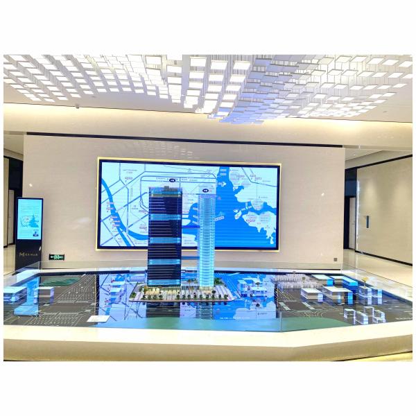 Urban Development 1:100 Scale Model Residential Towers Modern Architectural Models
