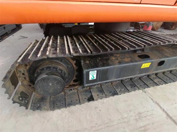 Máquina escavadora hidráulica usada 6 Ton Mini Hitachi EX60 da esteira rolante