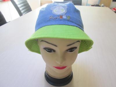 2016 high quality fashion wholesale bucket hat--Embroider Logo--Hat for Children--Summer Hat