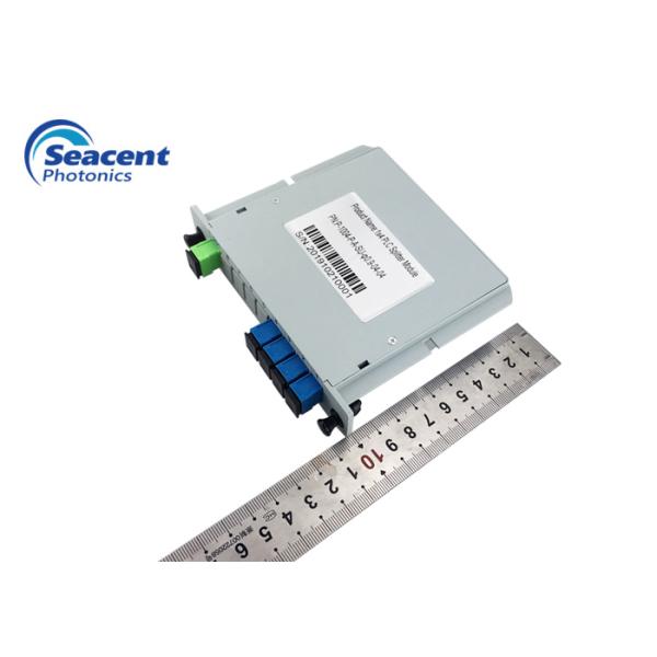 Введите тип стабильность пассивной оптически сети Splitter PLC кассеты 1x4 высокую