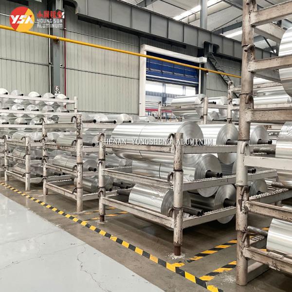 8006 Сплав H22 100mic Алюминиевая фольга Jumbo Roll Файлы для контейнеров пищевого качества