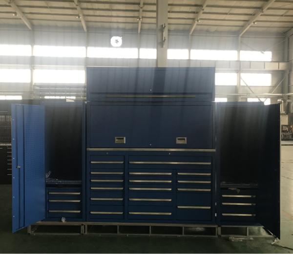 Large Metal Tool Storage Cabinet Strong Bearing Capacity for Durable Corner Tool Chest