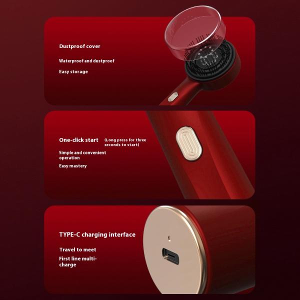 Ionic Hair Growth Comb Oil Dispenser Electric Laser Scalp Massager Head Massager