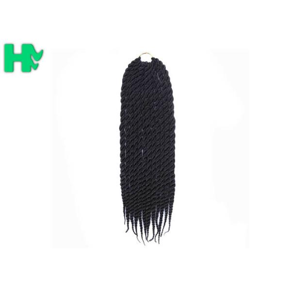 Mixed Color Synthetic Hair Pieces Twist Braiding Hair Crochet For Black Women