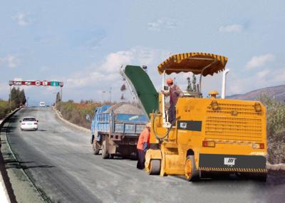 1.3M Cold Milling Machine , 15.8Ton Operating Weight Asphalt Road Milling Machine