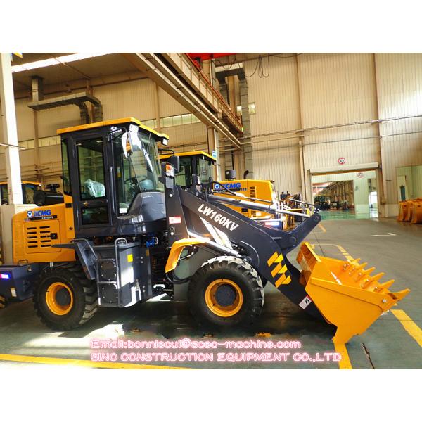 0.75m3 1.6 Ton Construction Wheel Loader Operating Weight 6200kg LW160KV