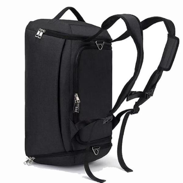 Grande capacidade Logo Travel Waterproof Gym Bag feito sob encomenda com compartimento da sapata
