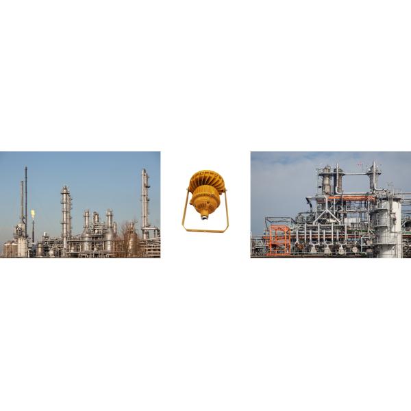 60W 100W 200W Atex светодиодный взрывозащитный свет с IP66 IK10 для нефтехимической и морской газовой промышленности