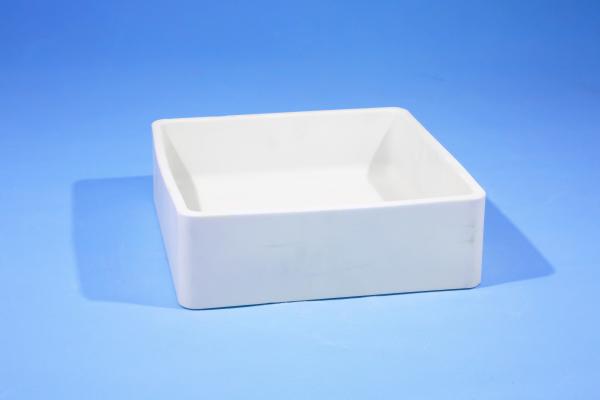 Cylindrical Corundum Mullite , Carbon / Sulfur Analysis Alumina Ceramic Crucible