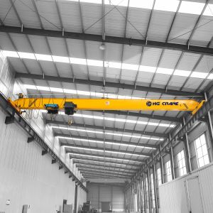 Box Shape Girder Type HD European Low Headroom Single Girder Bridge Crane 5T Power Source Clients Requirments Customized