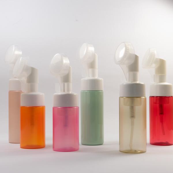 Ясная пластиковая бутылка насоса пены мыла распределителя 150ml для мытья стороны