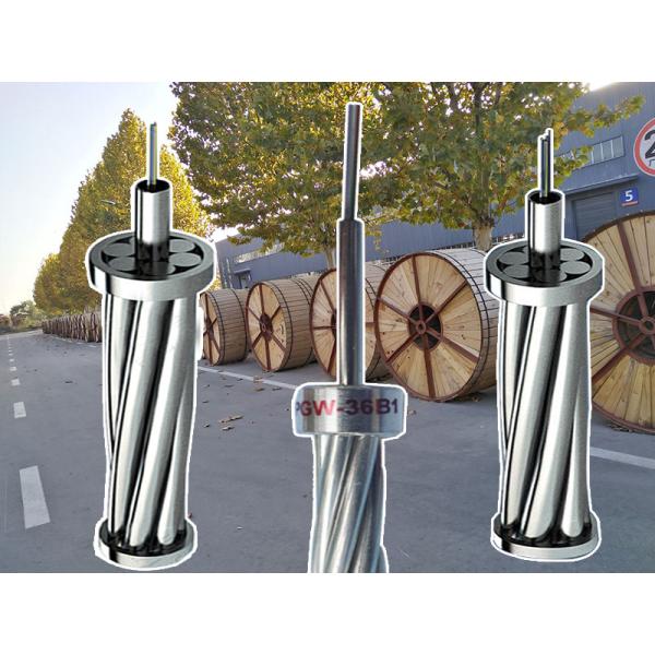 12 24 48 96 144 Cable aéreo exterior de núcleo cable de tierra compuesto cable de tierra de fibra óptica