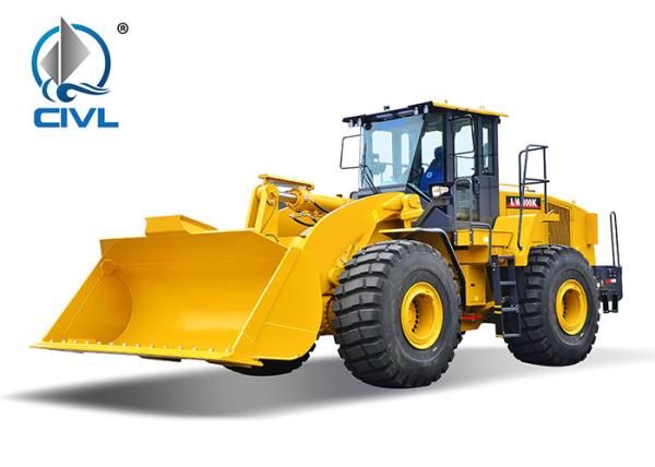 XCMG 3090mm Diesel  Wheel Loader LW500KL / 3 m³ , 17.4t Payload  With Weichai ENGIEN