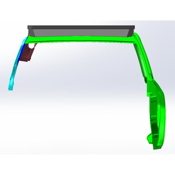 Black Powder Coating Car Roof Racks for Toyota LC150 LC200 LC300 Perfect for Camping