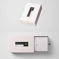 Boîte de tiroir en papier écologique pour les cosmétiques bijoux et accessoires