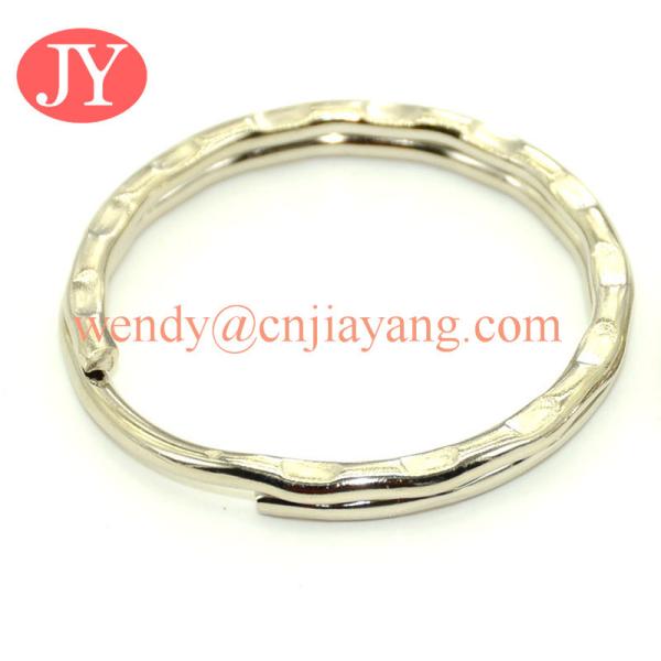 jiayang Split key rings 25mm 1 inch nickel plated steel