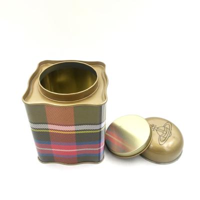 4 Color Gift Tin Cans Candy Metal Packaging Chocolate 0.28mm Two Piece Cans