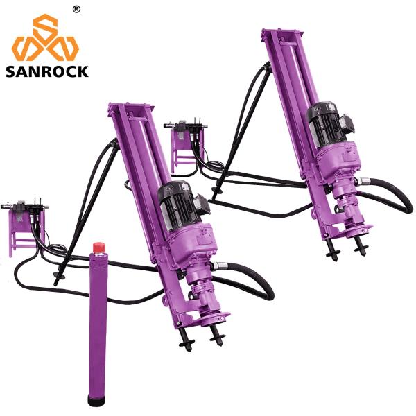 Portable Drilling Rig Depth35m Horizontal Directional Drilling Machine Tunnel Hydraulic Drilling Rig
