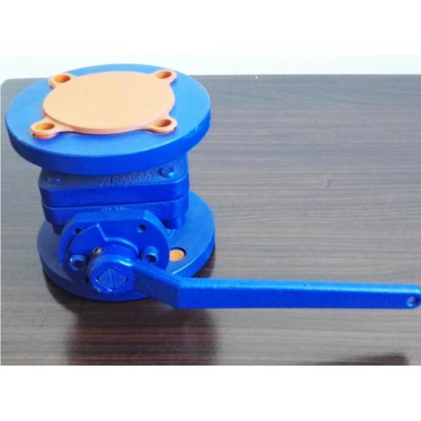2-pc GG25 PN16 cast iron flanged ball valve