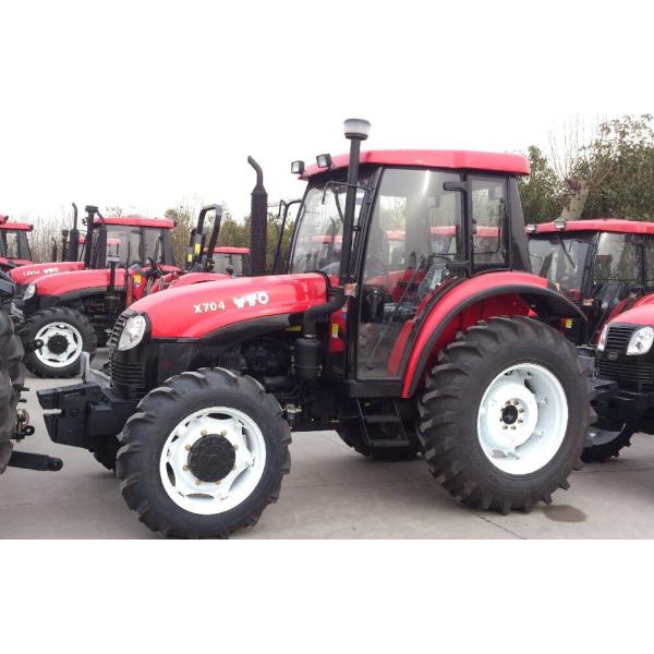 YTO X704 4 Wheel 70HP Agriculture Farm Tractor With Cabin