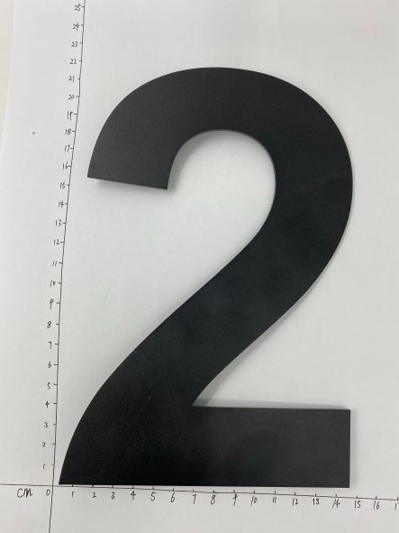 Дом изготовленного на заказ знака числа подсвеченный нержавеющий отсутствие аттестации RoHs CE MOQ