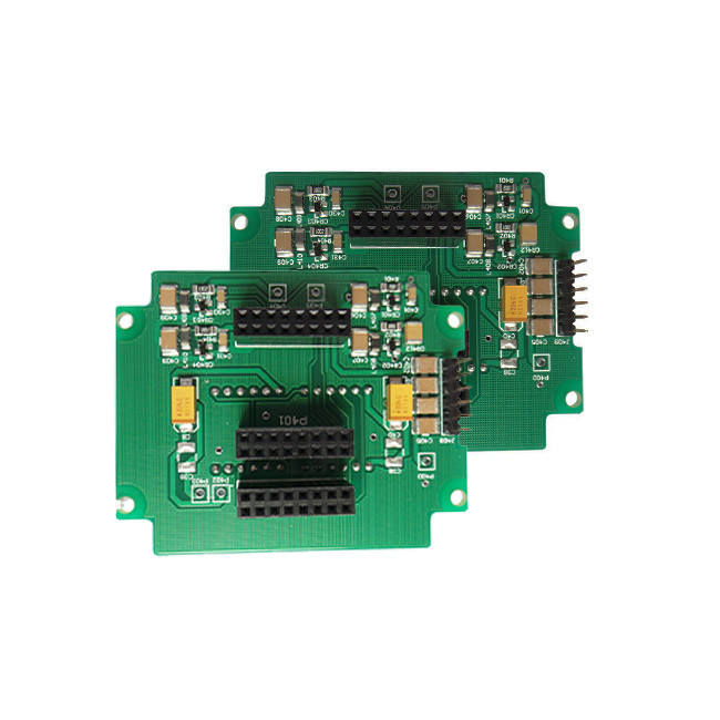 Углерод расчета цепи Pcb плиты глухого отверстия покрывает краской дизайн и изготовлять Pcb HASL
