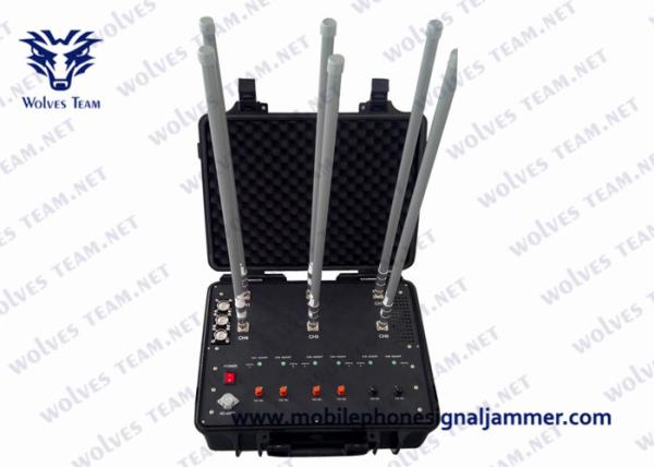 WiFi2.4g / Bluetooth Portable Wireless Signal Jammer Blocker GSM 3G 4G Cellular Phone Lithium battery