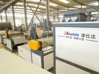 La machine d'extrusion de feuille de plastique PE PP à trois calandres est une machine à extruder à la ligne 650 mm-6800 mm