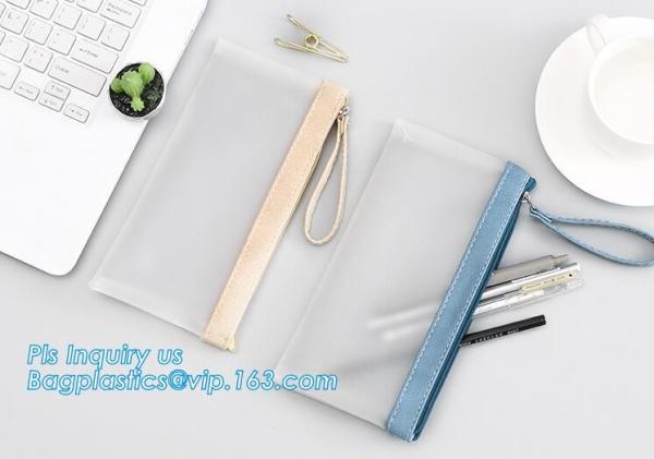 Export to Japan silicone pencil bag, neoprene customized logo pencil bag, zipper lovely large capacity students learning