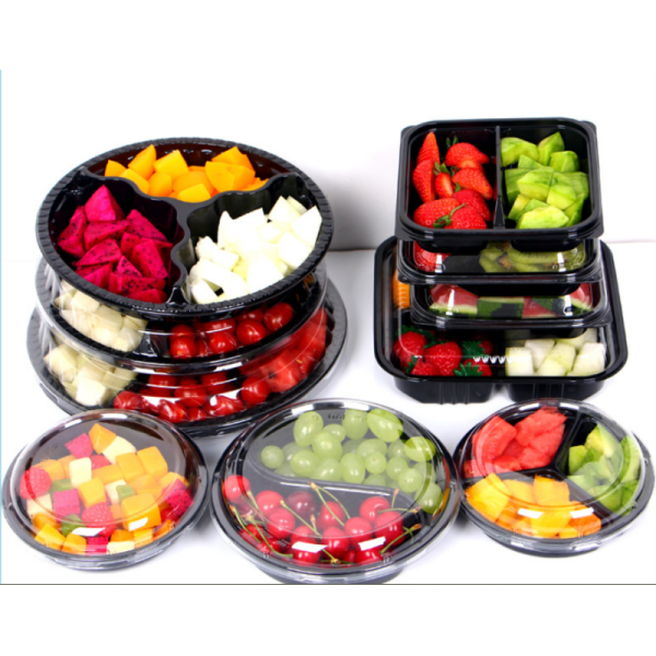 Customized Design Recyclable PET Blister Packaging with Heat Sealing for Transparent Fruit Packaging Box