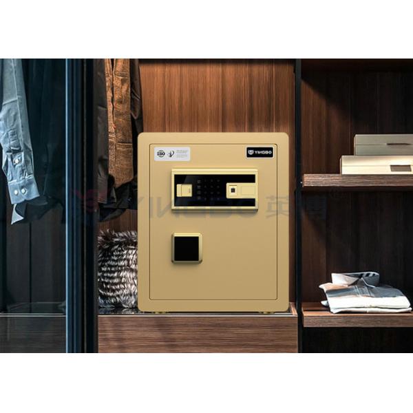 Dual Warning Alarm Home Safe Box Anti-Theft H450mm(Gold)