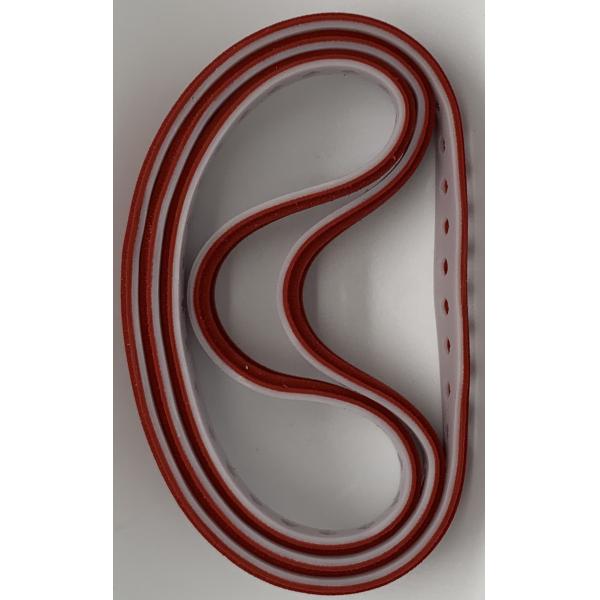 Oil Resistant Acid and Alkali Resistant PVC Suction Belt with Different Thickness for Printing Industrial Use