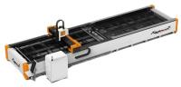 1500mm*6000mm de coupe de la surface de feuille de métal Table unique machine de découpe laser à fibre avec précision de repositionnement ± 0,02mm