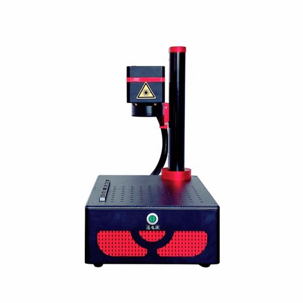 IPG Raycus Max JPT Source 20W 35W 60W Fiber Laser Marking Machine for Metal Advertising Industries Type Laser Printer