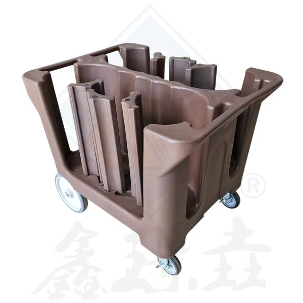 Customized Color Dish Collecting Trolley for Restaurant Efficiency and Organization